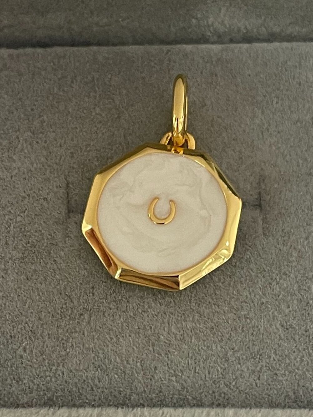 Pandora ME Lucky Horseshoe Medallion Charm